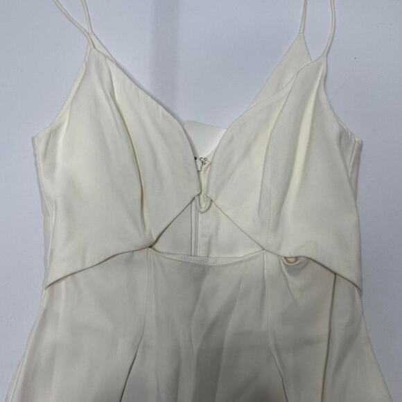 Zimmerman NWT Cream linen Dress Size 1 Women’s Perfect Going Out Euro Spring - Picture 3 of 7